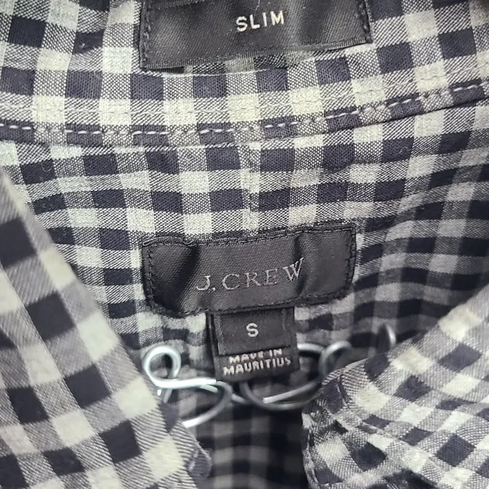 J.Crew Slim Men's Dress‎ Button Down Shirt Size Small